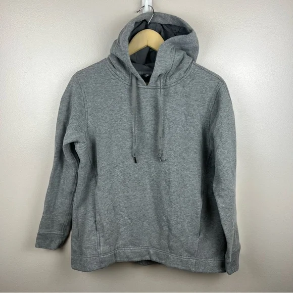 Lululemon Wind Down Pullover Hoodie Sweatshirt Womens Size 8 Gray Athletic Comfy - Picture 1 of 10